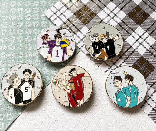 [INSTOCK] haikyuu series pin