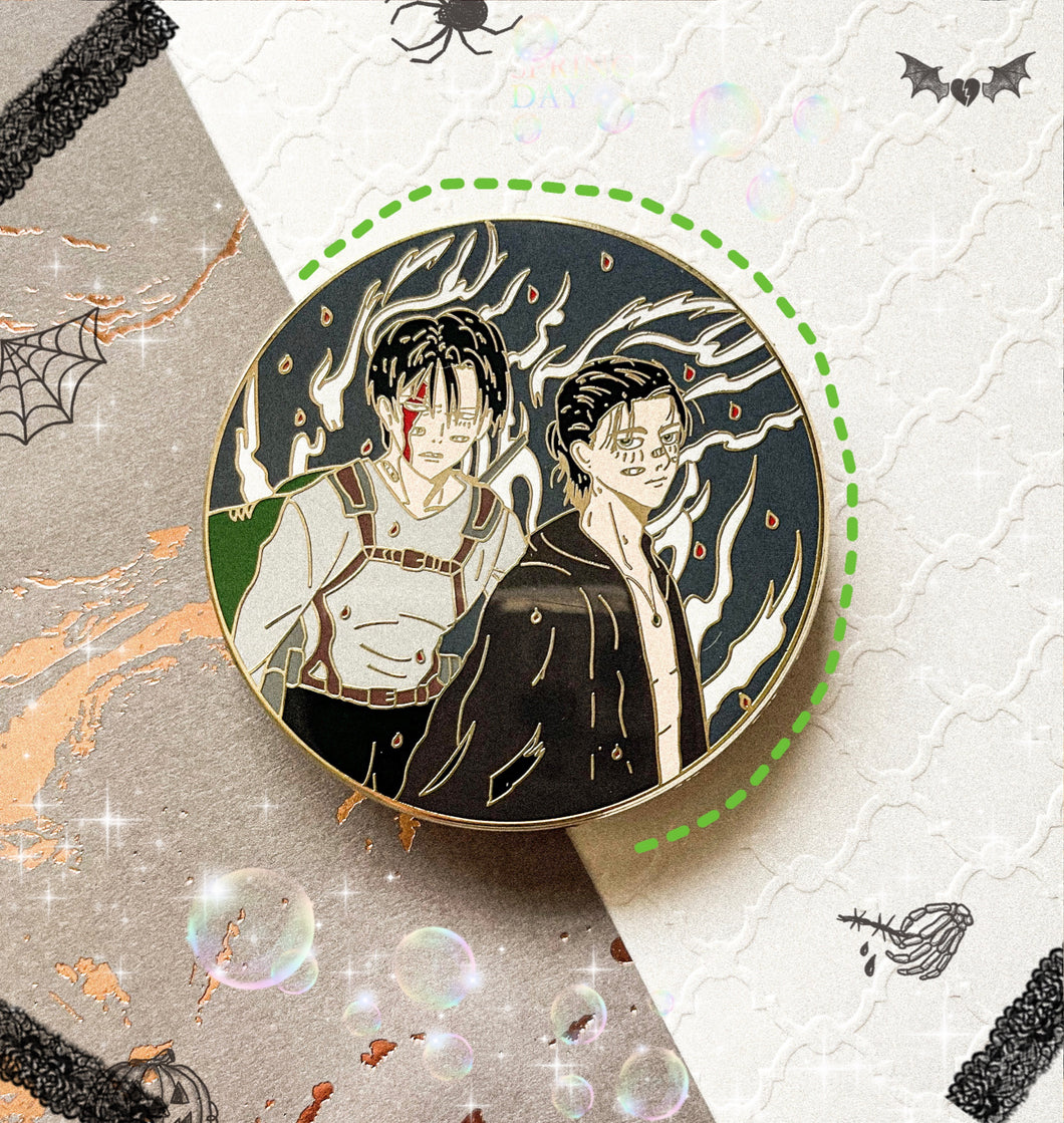 [INSTOCK] Levi and eren 2.0 pin