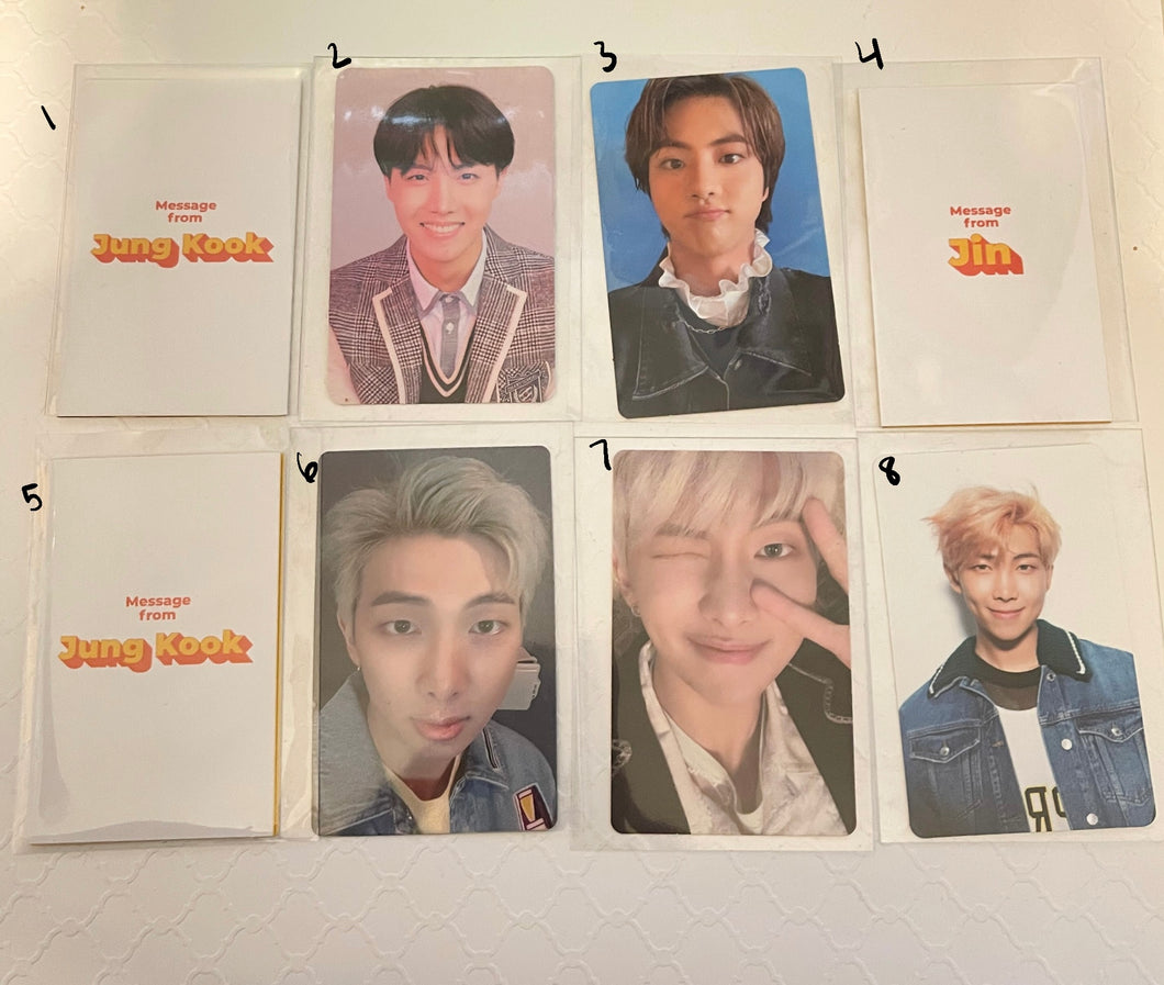 [Official Merch] BTS Photocards