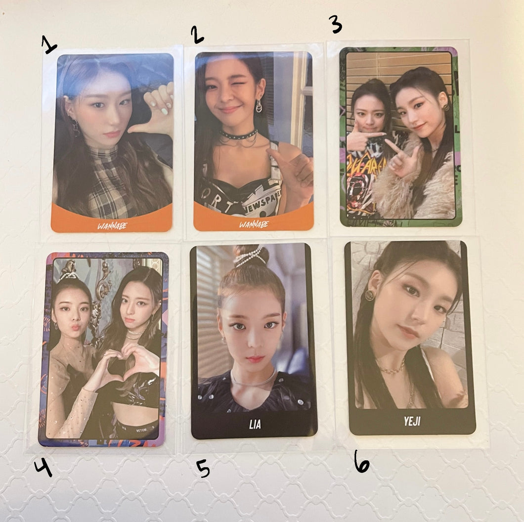 [Official Merch] ITZY Photocards