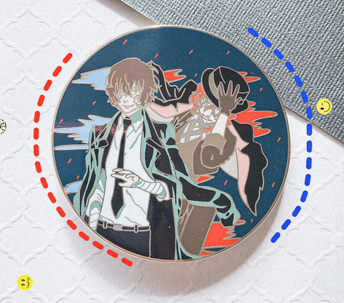 [INSTOCK] Bungo Stray Dogs Enamel Pin