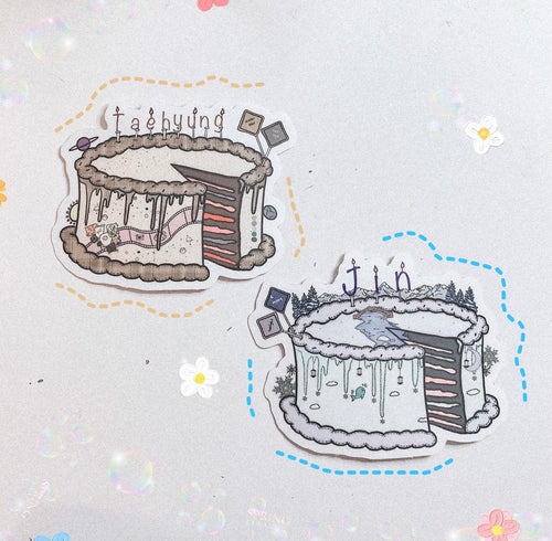 [STICKERS] Taejin Birthday Cake