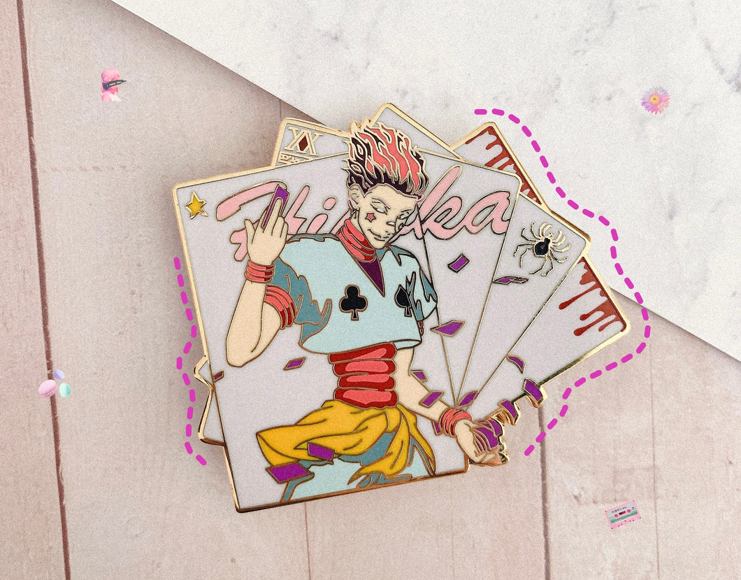 [Instock] Hisoka Enamel Pin