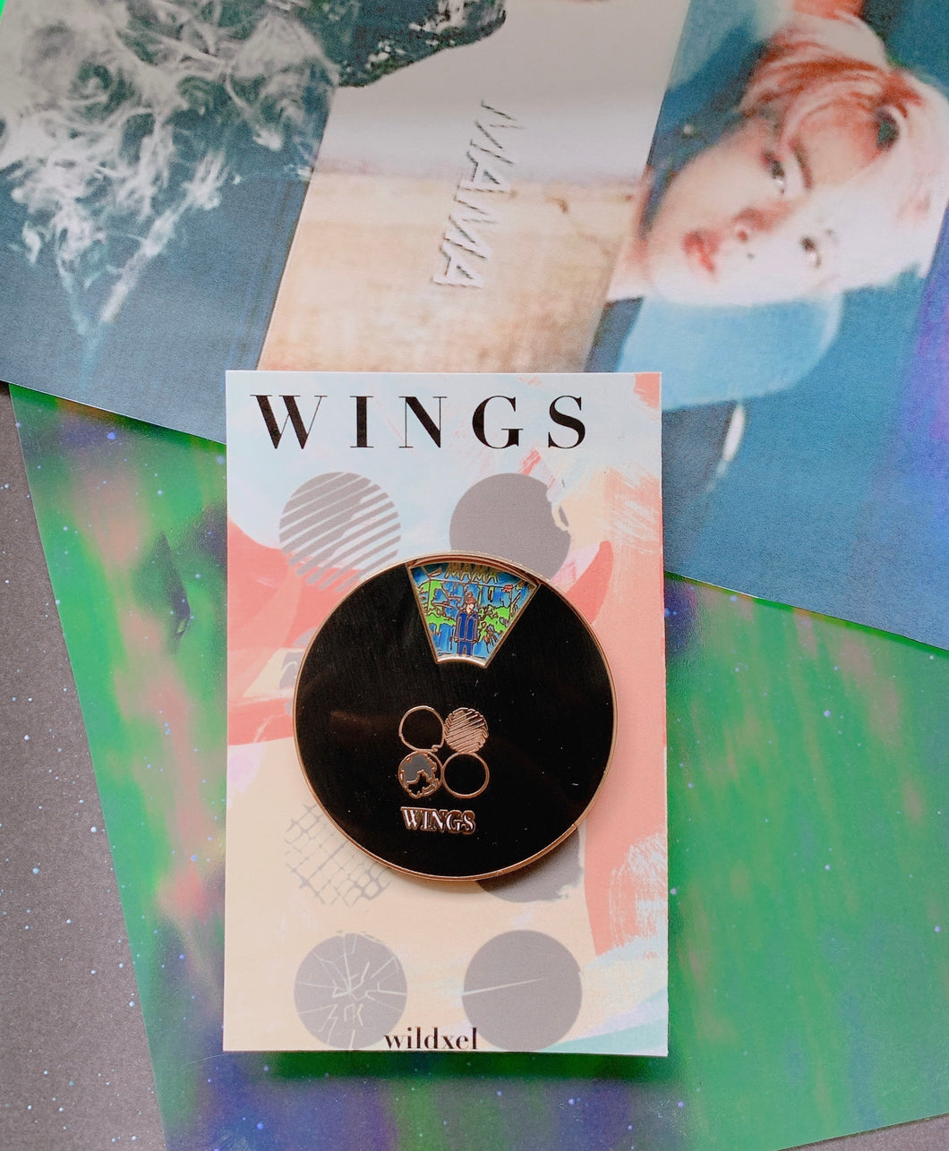 [INSTOCK] Wings Solo Spinning pin