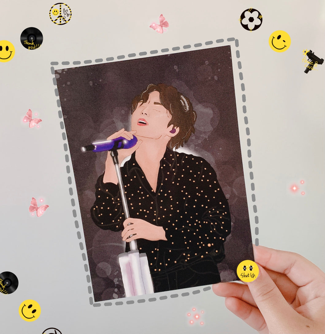 Pied Piper Jungkook Print