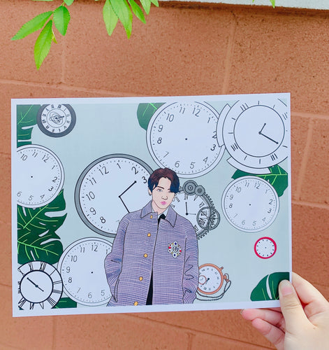 My Time Jungkook Print