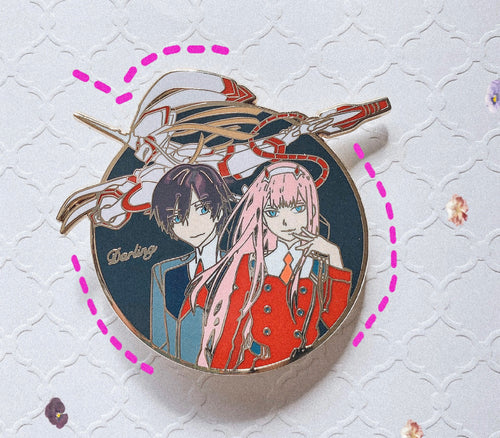 [INSTOCK] Darling in the Franxx Enamel Pin